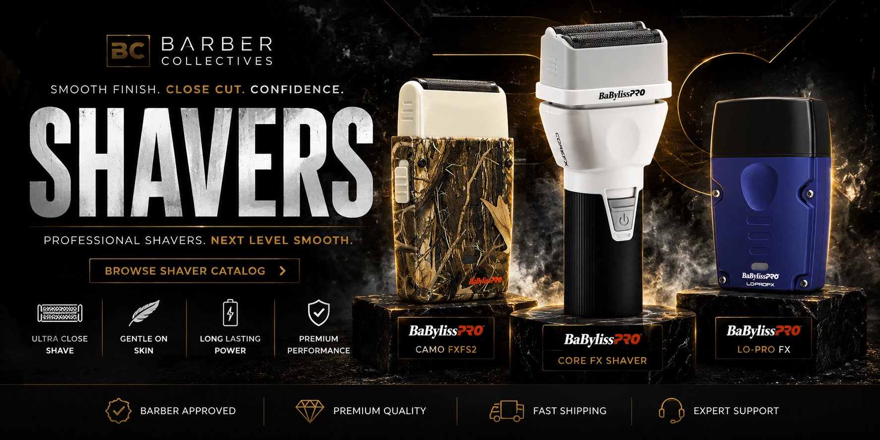 Foil Shavers for Barbers | Close & Smooth Shaving