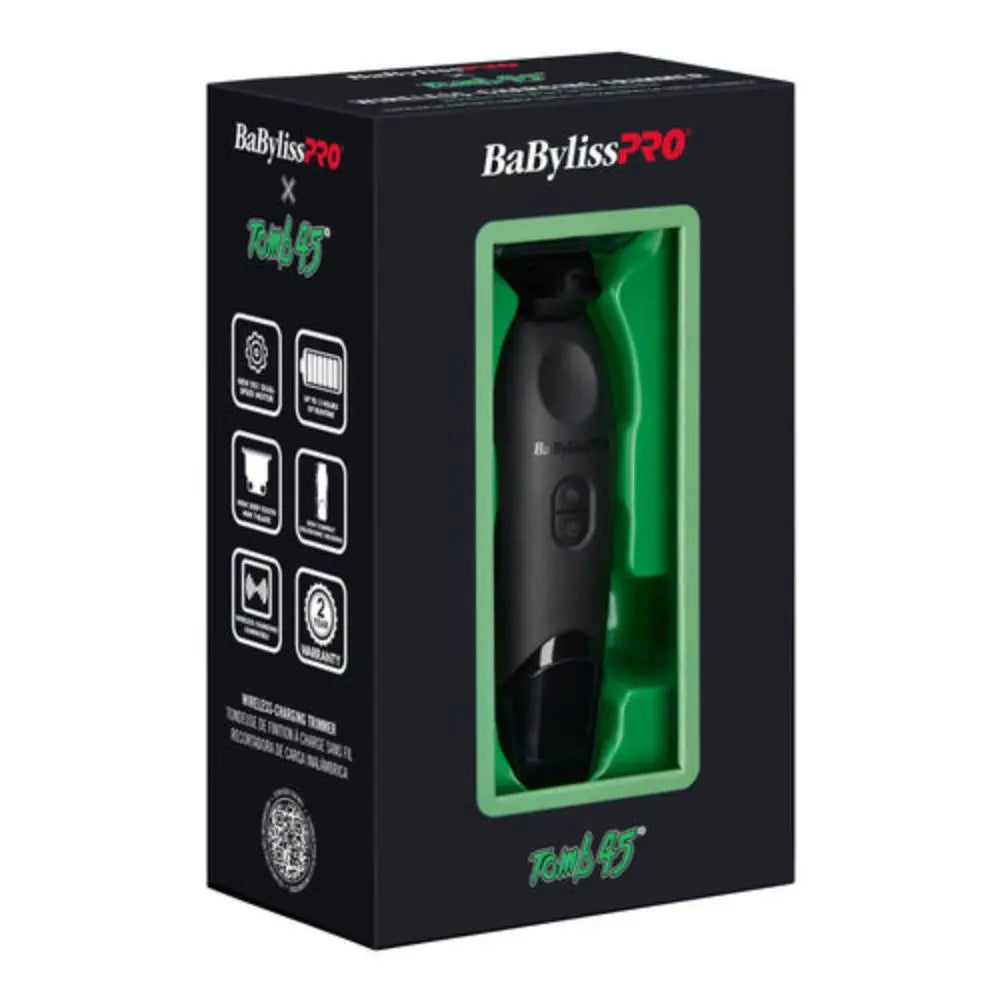 Babyliss Pro x Tomb45 Wireless Charging Clipper + Trimmer (Combo) (FXT45C + FXT45T)