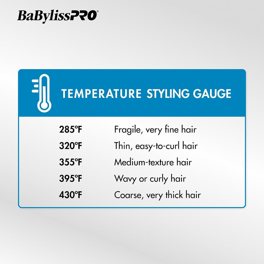 BaBylissPRO Limited Edition Nano Titanium 1.25" Prima Flat Iron & 1.25" Extended-Barrel Curling Iron Styling Set (BNTPP54MB) — image 11