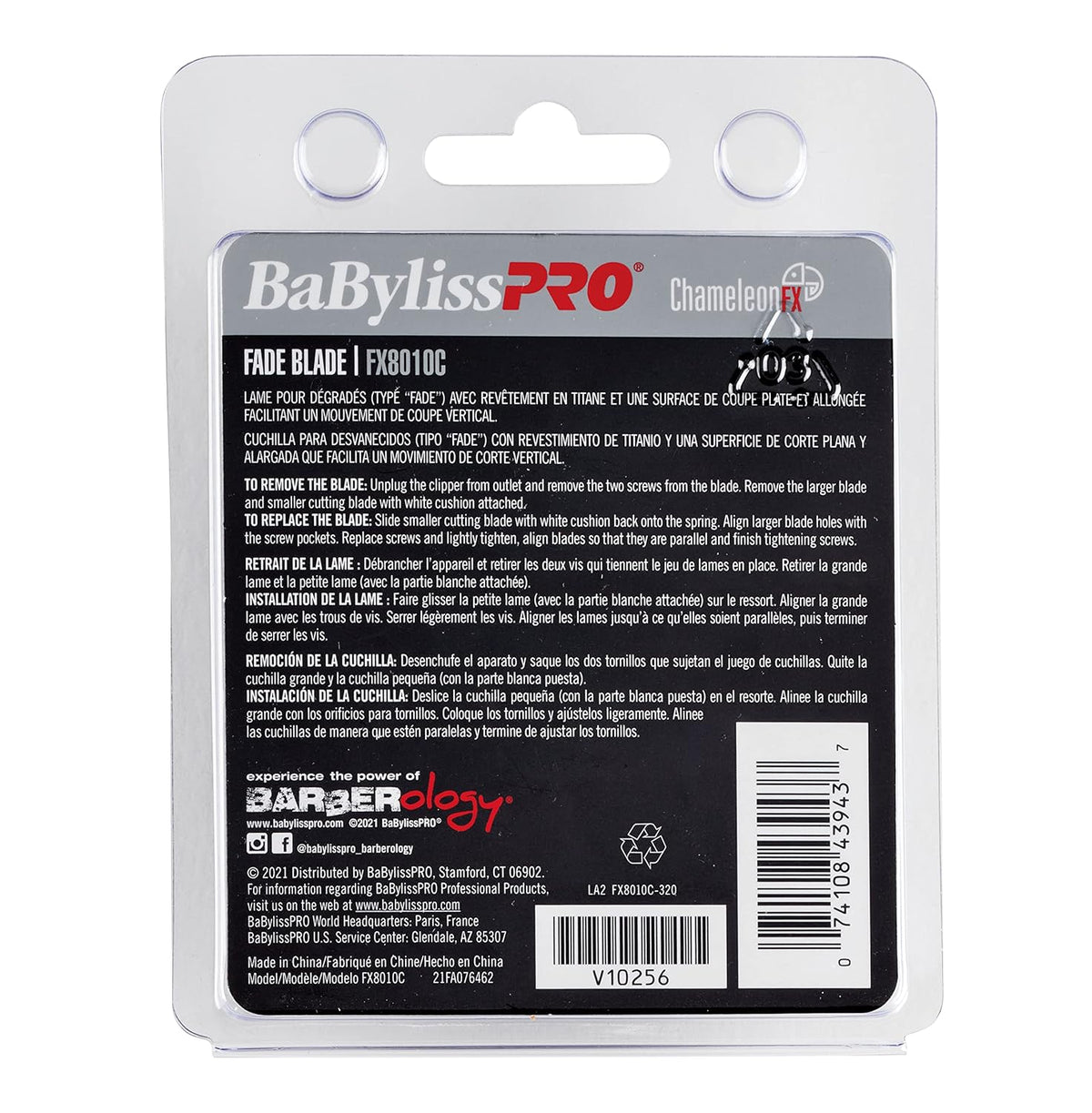 BaBylissPRO ChameleonFX Titanium Fade Blade (FX8010C) — image 7