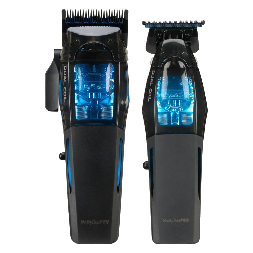 BaBylissPRO High-Performance Dual-Coil Motor Cordless Clipper + Trimmer (Bundle) (FX95C + FX95T)
