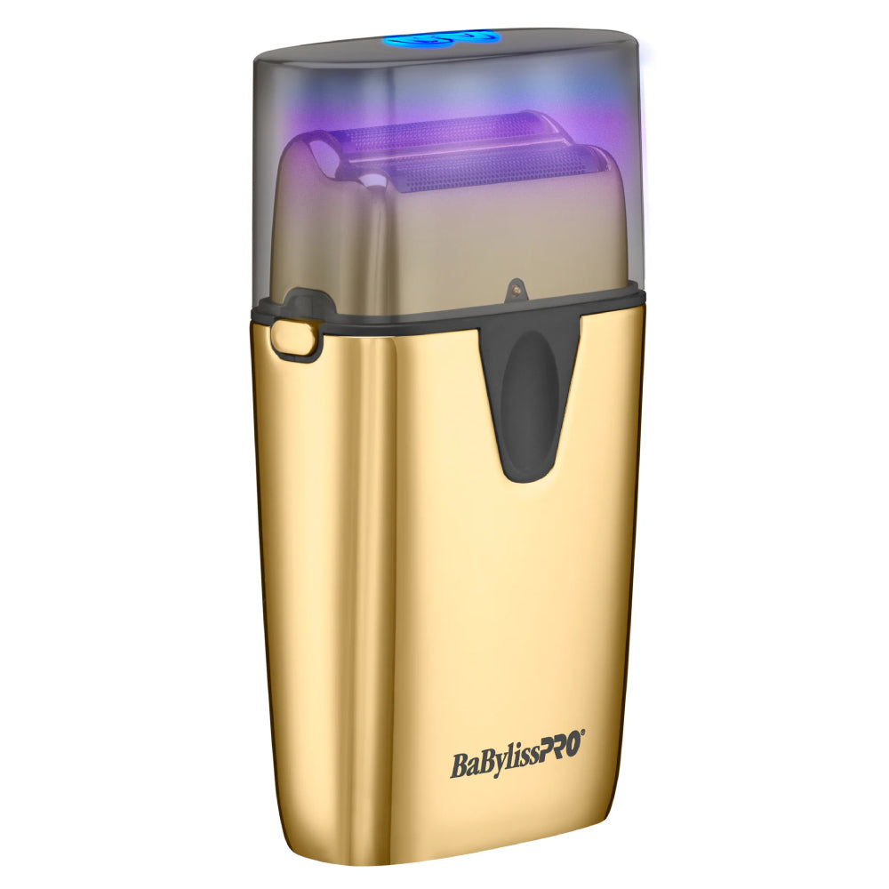 BaByliss Pro UV-Disinfecting Double Foil Shaver - Gold (FXLFS2G) — image 3