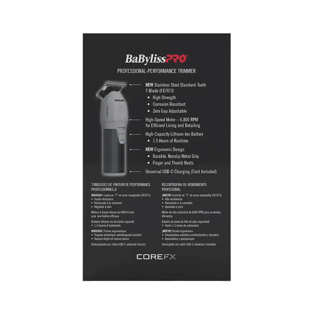 Babyliss Pro CoreFX Clipper, Trimmer & Double Foil Shaver (Combo)