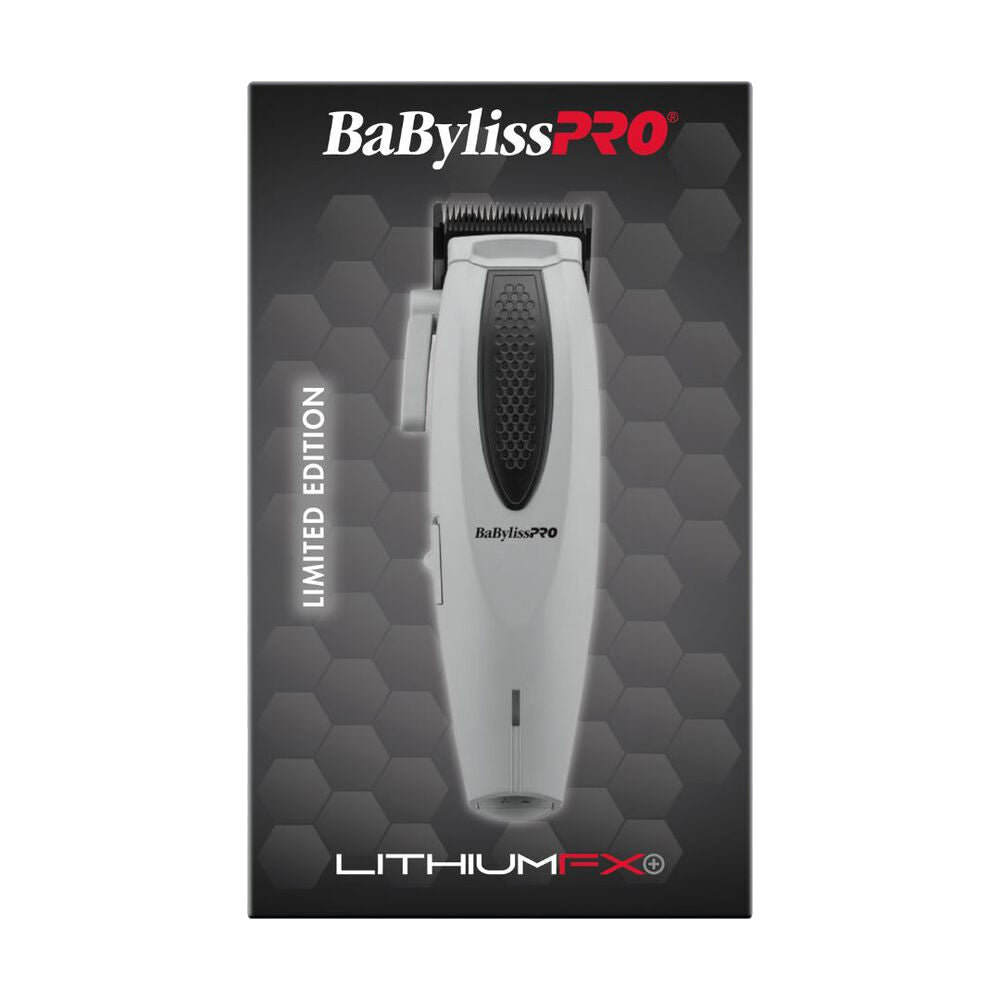Babyliss Pro Limited Edition Lithium FX Cordless Ergonomic Clipper + Trimmer + Shaver - Grey (Combo) — image 9