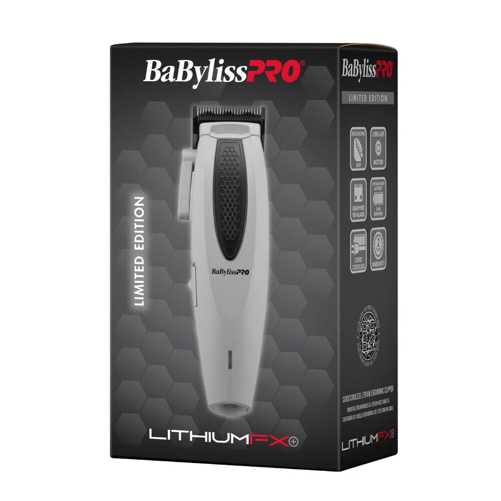 Babyliss Pro Limited Edition Lithium FX Cordless Ergonomic Clipper + Trimmer + Shaver - Grey (Combo) — image 11