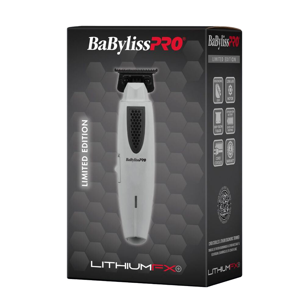 Babyliss Pro Limited Edition Lithium FX Cordless Ergonomic Clipper + Trimmer - Grey  (Combo) (FX673NSGY + FX773NGY) — image 6