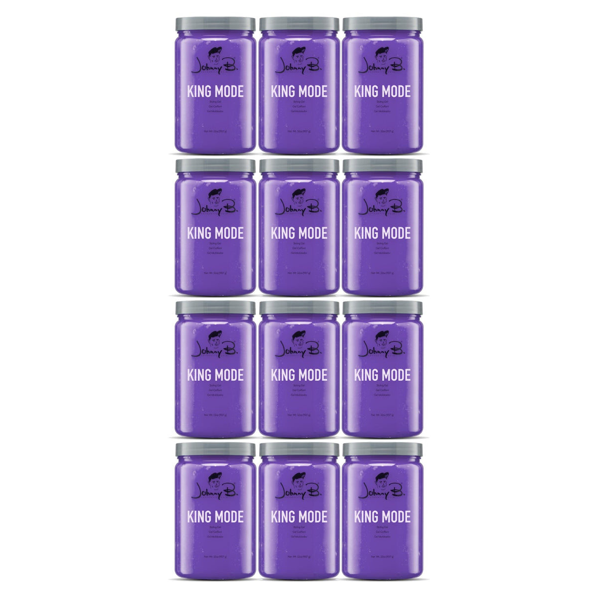 Johnny B. King Mode Professional Hair Styling Gel (32oz)