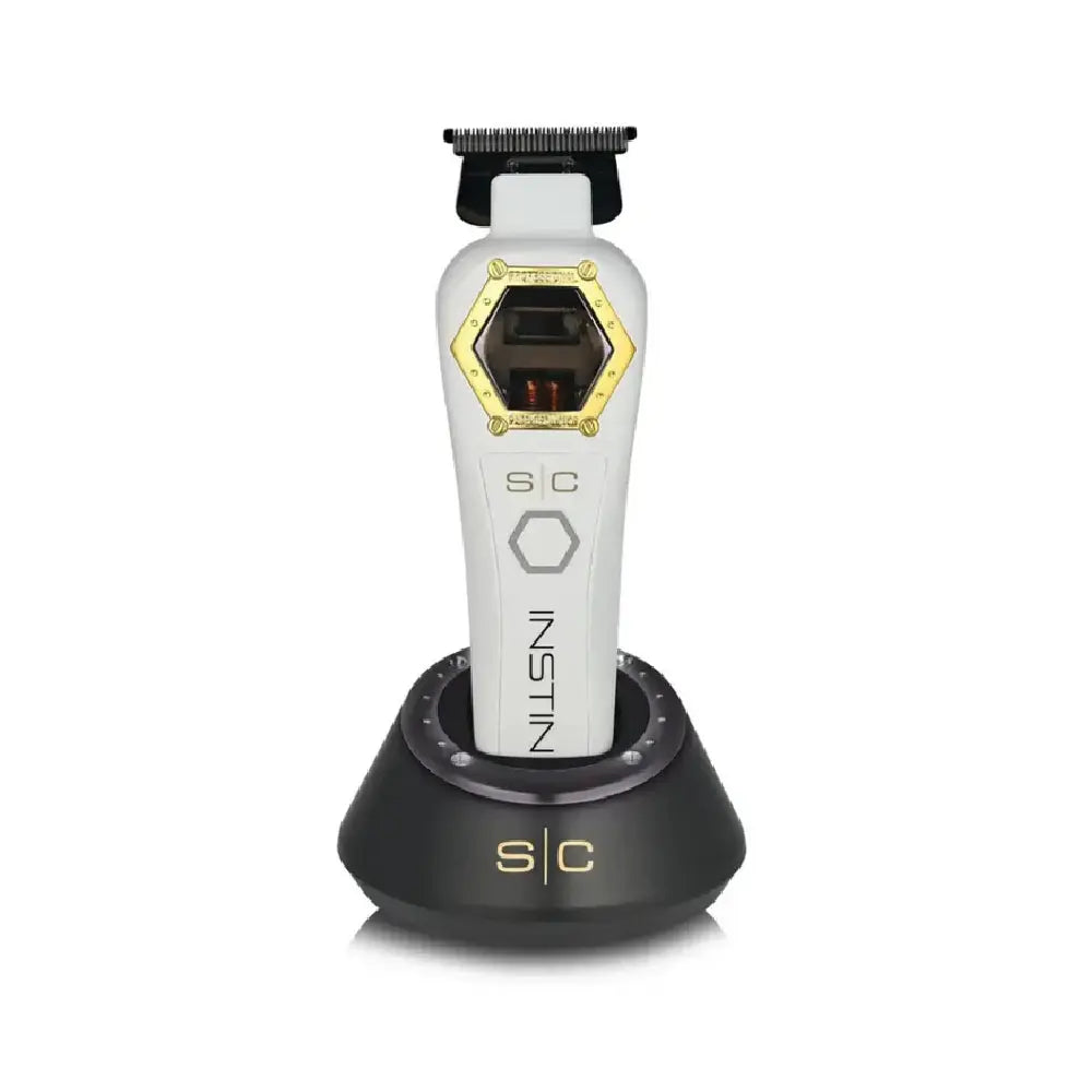 StyleCraft Instinct Metal Edition Cordless Hair Clipper w/ Instinct Metal Edition Trimmer (SC611M, SC410M) [COMBO]