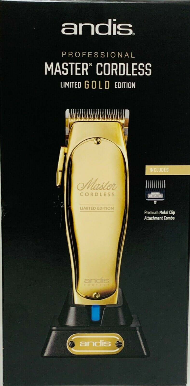 Andis Master MLC Cordless Limited Gold Edition Clipper Lithium-Ion